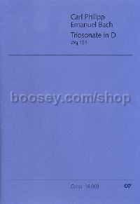 Triosonate in D (Score & Parts)