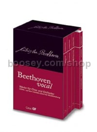 Beethoven Works For Choir and Orchestra (Set of Scores)
