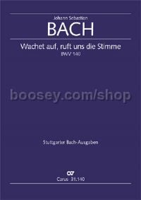Wachet auf, ruft uns die Stimme BWV 140 (Full Score)