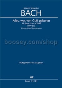 All those born of God (Organ Part)