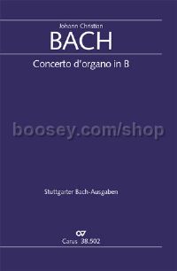 Orgelkonzert in B (Full Score)