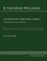 Fantasia On Christmas Carols (vocal score)