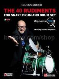 The 40 Rudiments For Snare Drum And Drumset