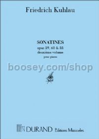 Sonatines, Vol. 2 (Op. 59, 60, 88) - piano