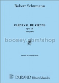 Carnaval de Vienne, op. 26 - piano