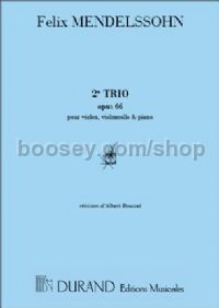 Trio No. 2 in C minor, op. 66 - piano trio