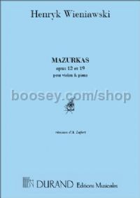 Mazurkas - violin & piano