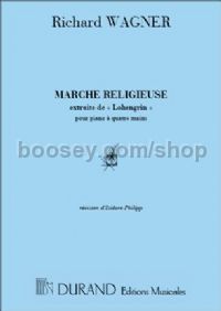 Marche religieuse (Lohengrin) - piano 4-hands
