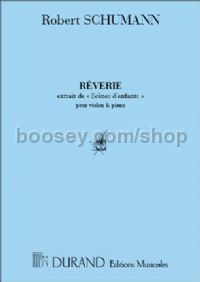 Rêverie, op. 15 - violin & piano