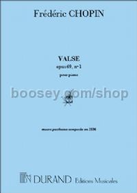 Waltz - Valse de l'adieu in Ab major Op. 69 No. 1 - piano