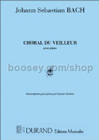Choral du veilleur, 'Éveillez-vous, nous dit la voix' (from Cantate 140) - piano