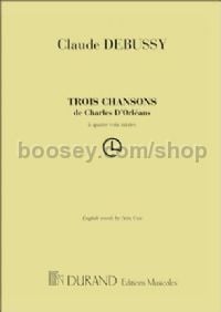 3 Chansons de Charles d'Orléans - mixed choir