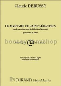 Le Martyre de saint Sébastien (vocal score)