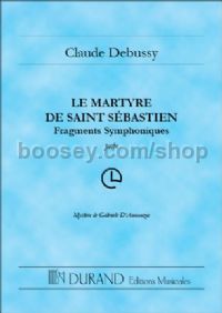 Le Martyre de saint Sébastien: fragments symphoniques (pocket score)