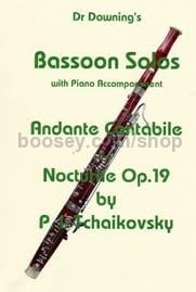 Andante Cantabile and Nocturne Op. 19 (Bassoon & Piano)