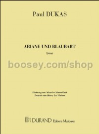 Ariane & Barbe-Bleue - Libretto (Maurice Mäterlinck)