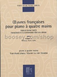Oeuvres françaises pour piano 4 mains, Vol. 1