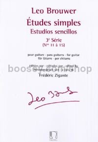 Estudios Sencillos Études Simples Série 3 (Guitar)