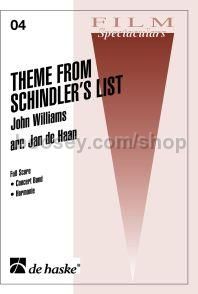 Theme from Schindler's List - Brass Band (Score & Parts)