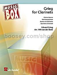 Grieg for Clarinets - Clarinet (Score & Parts)