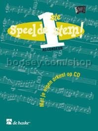 Speel de 1 ste stem! - Accordion (Book & CD)