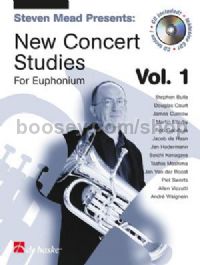 New Concert Studies for Euphonium 1 (Book & CD)