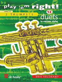 Play 'em Right! - 12 Duets in various styles (Trumpet)