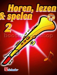 Horen Lezen & Spelen 2 sopraansaxofoon (Book & CD)