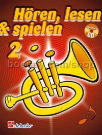 Hören, Lesen & Spielen 2 Flügelhorn (Book & CD)