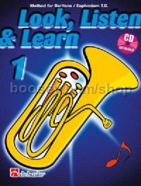 Look, Listen & Learn 1 Baritone / Euphonium TC (Book & CD)