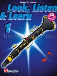 Look, Listen & Learn 1 Clarinet - Clarinet (Book & CD)