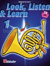 Look, Listen & Learn 1 Horn (Book & CD)