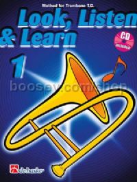 Look, Listen & Learn 1 Trombone - Trombone Treble Clef (Book & CD)