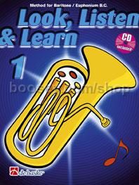 Look, Listen & Learn 1 Baritone / Euphonium BC (Book & CD)