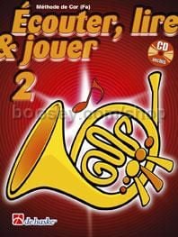 Écouter, Lire & Jouer 2 Cor (Fa) - Horn (Book & CD)