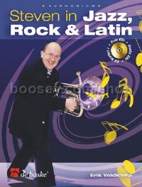 Steven in Jazz, Rock & Latin - Euphonium (Book & CD)