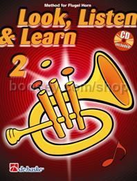 Look, Listen & Learn 2 Flugel Horn (Book & CD)