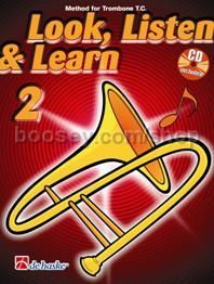 Look, Listen & Learn 2 Trombone - Trombone Treble Clef (Book & CD)