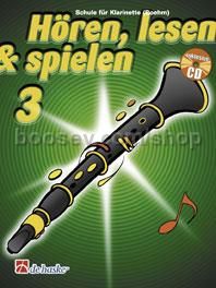 Hören, Lesen & Spielen 3 Klarinette (Boehm) - Clarinet (Book & CD)