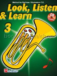 Look, Listen & Learn 3 Baritone / Euphonium TC (Book & CD)