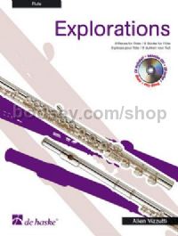 Explorations (Book & CD) - Flute