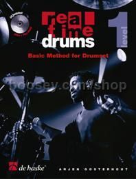 Real Time Drums 1 (Book & CD - English)