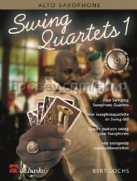 Swing Quartets (Book & CD - Alto Saxophone)