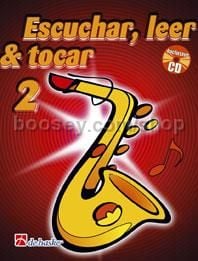 Escuchar, Leer & Tocar 2 saxofón alto - Alto Saxophone (Book & CD)