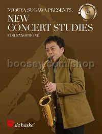 New Concert Studies for Saxophone (Book & CD)