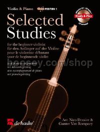 Selected Studies - Violin (Book & 2 CDs)