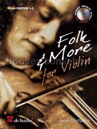 Folk & more for violin (Book & CD)