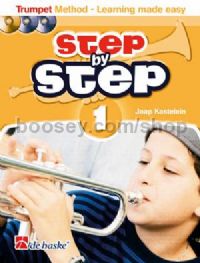 Step by Step 1 Trumpet (Book with 2 CDs & DVD)