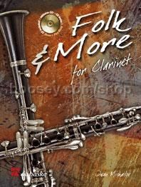Folk & More for Clarinet - Clarinet (Book & CD)