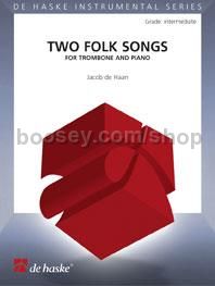 Two Folk Songs - C/Bb Trombone